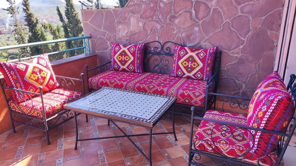 Family Apartment, Balcony, Mountain View | Property grounds