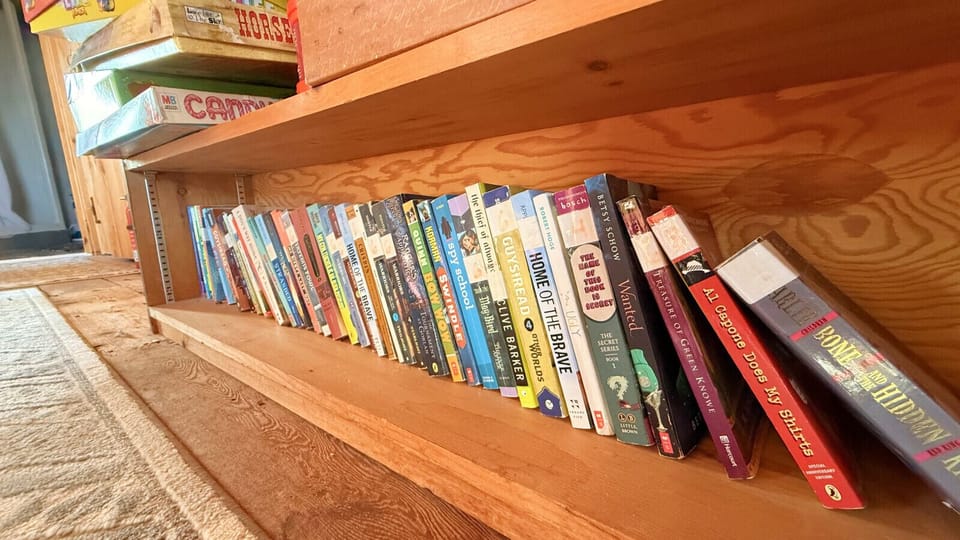 Books and games for everyone to enjoy