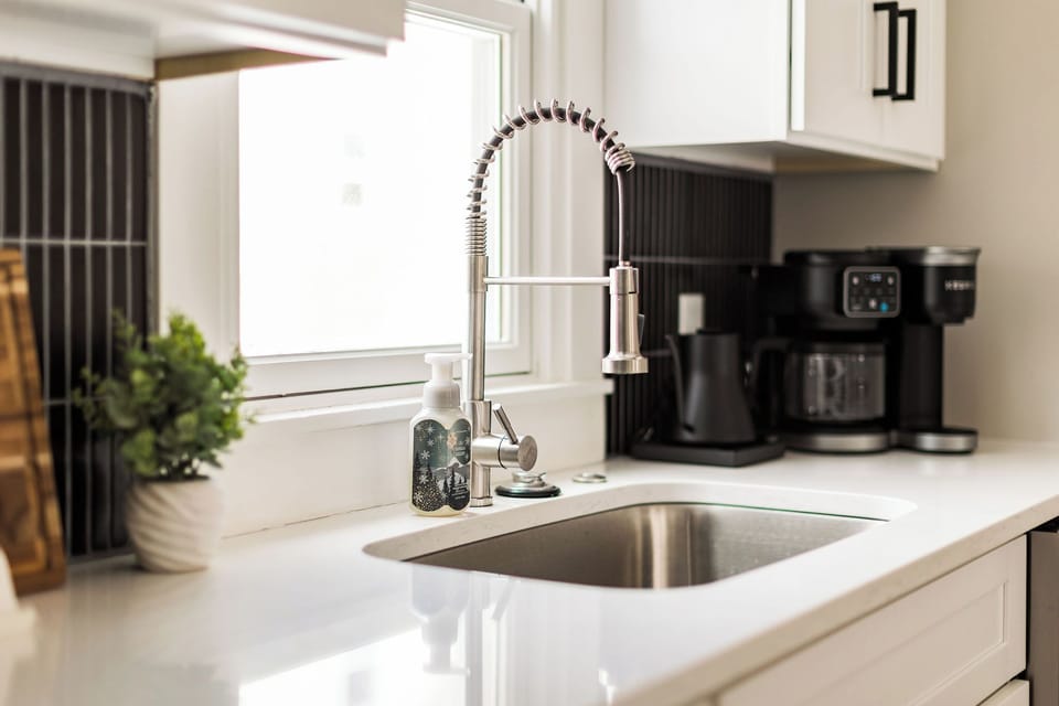 Start your day right with fresh coffee at the station.
