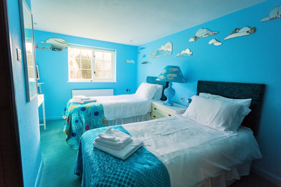 Deluxe Twin Room | Desk, iron/ironing board, free WiFi, bed sheets