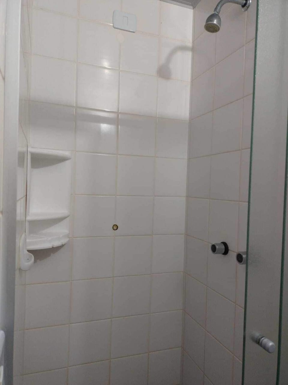 Shower, towels, soap, shampoo