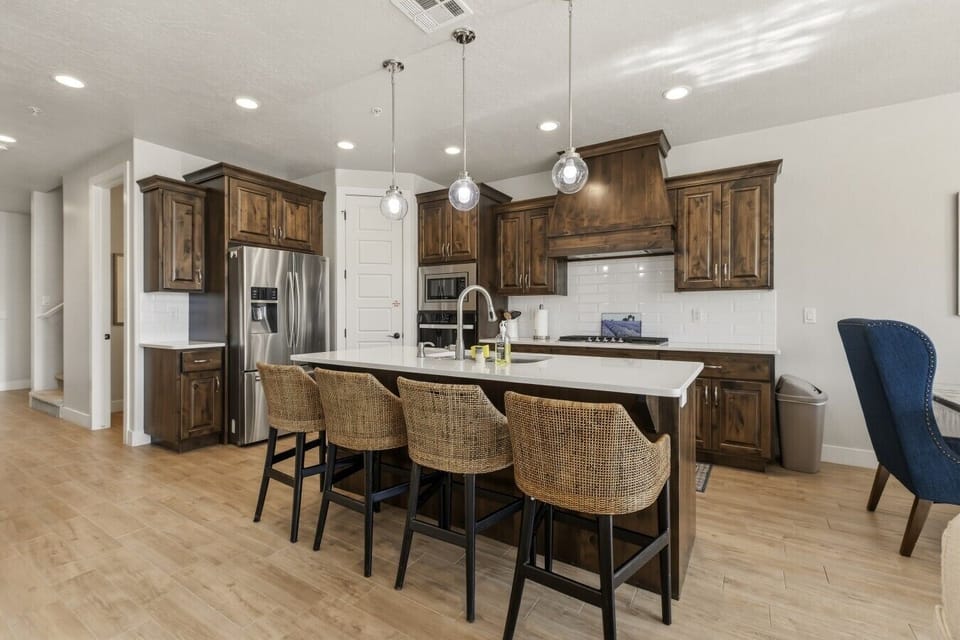 Spacious Kitchen with Large Island