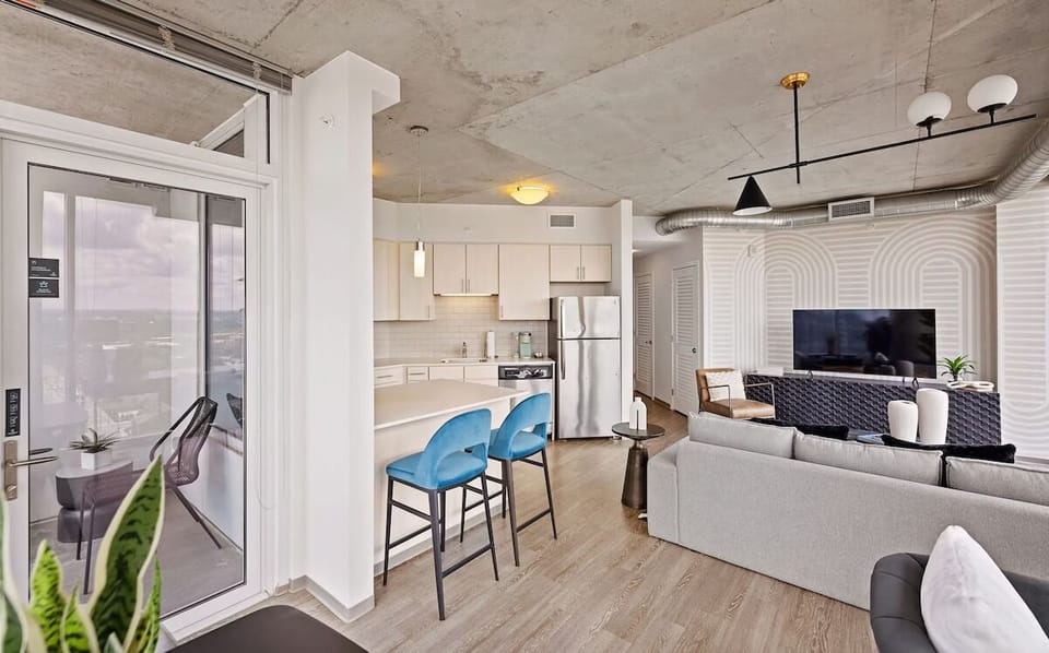 Gather effortlessly in an open-plan space made for entertaining.