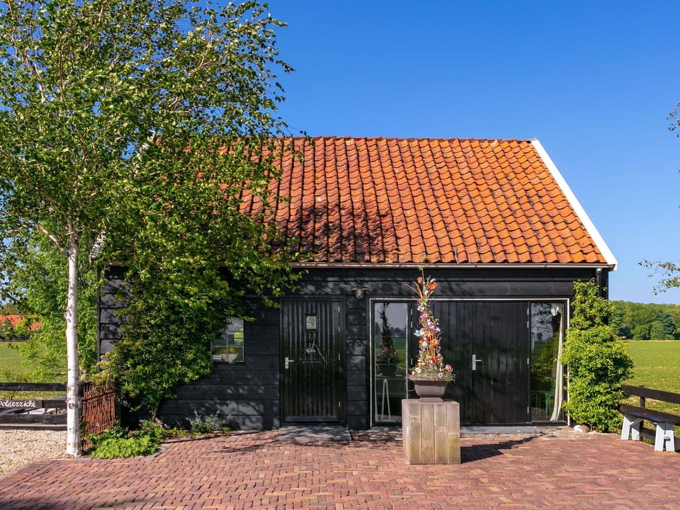 Plant, Sky, Building, Door, Land Lot, Shade, Tree, Wood, Cottage, Brick