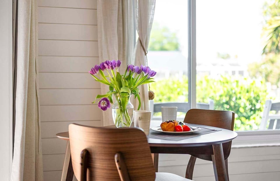 Enjoy Your Morning Coffee with Views of the Canal