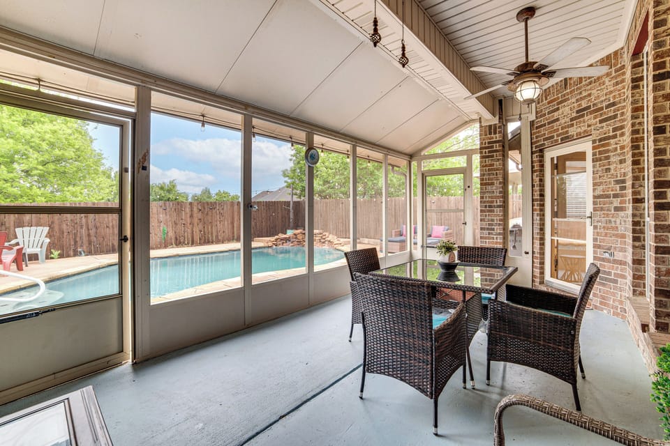 Enclosed Patio
