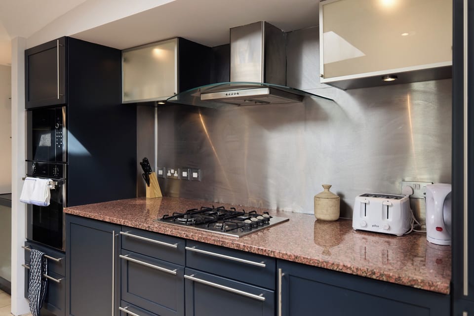 Apartment, Balcony | Private kitchen