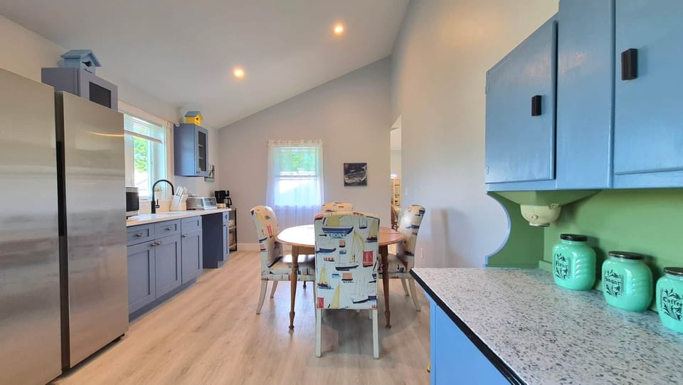 Kitchenette as viewed from living room area.