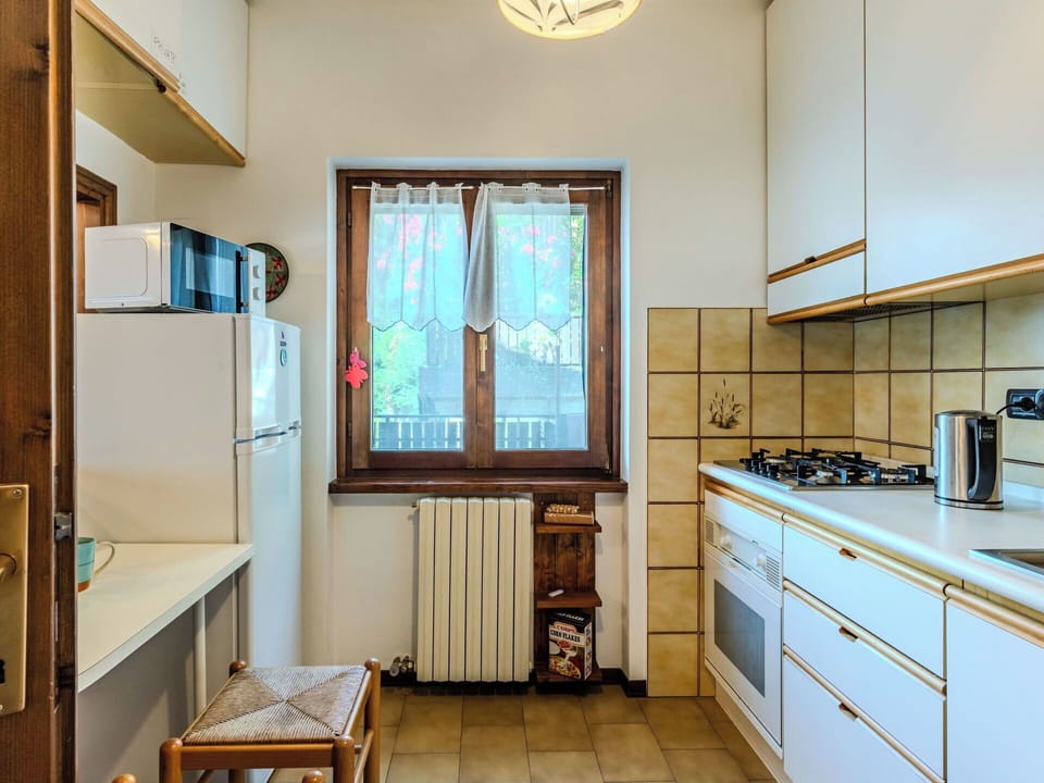 Kitchen, Wood, Interior Design, Flooring, Countertop, Major Appliance, Ceiling, Kitchen Appliance, Room, Floor