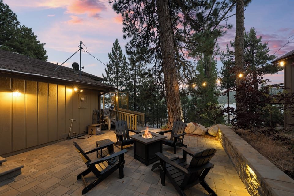 Patio with Fire Pit - Patio with Fire Pit, Dining Area, and comfy seating