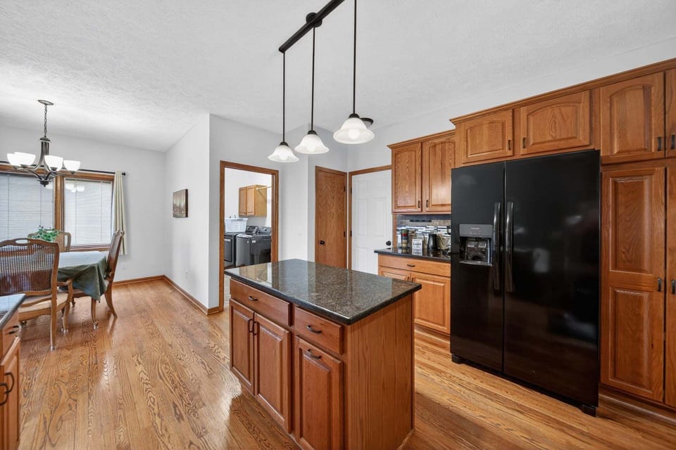 Indoors, Hardwood, Floor, Kitchen, Flooring