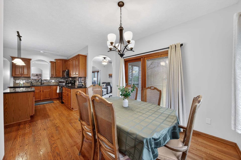 Building, Dining Room, Dining Table, Furniture, Indoors