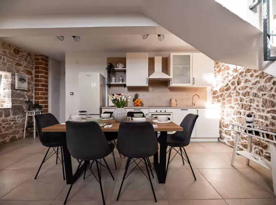 House (Two Bedroom Holiday Home) | Private kitchen | Fridge