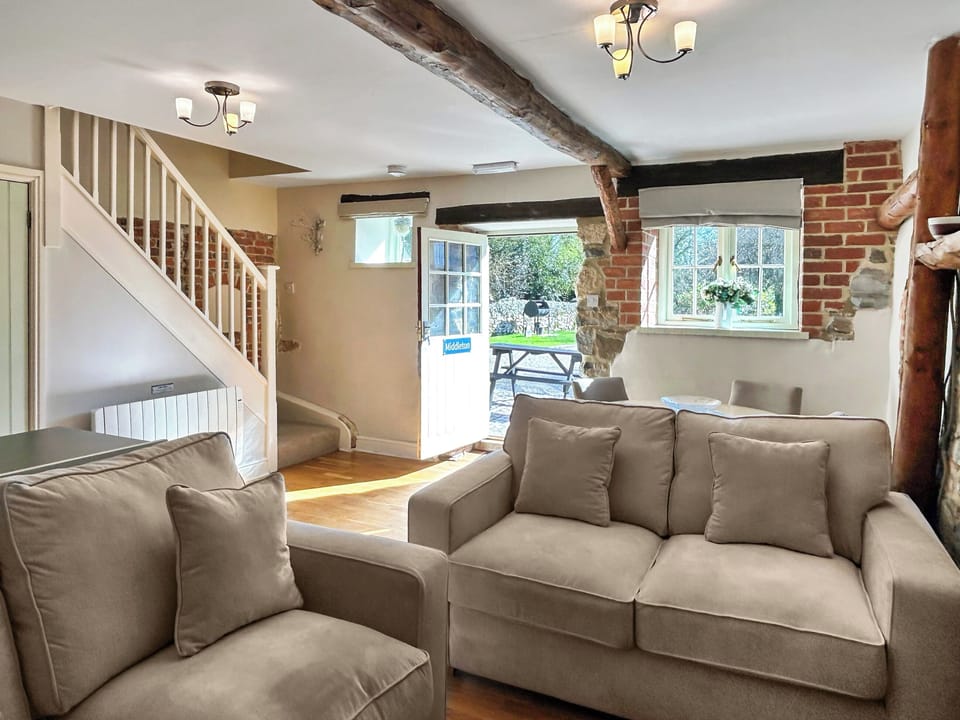 Charming open plan living space | Middleton Cottage - Knockerdown Cottages, Carsington, near Ashbourne