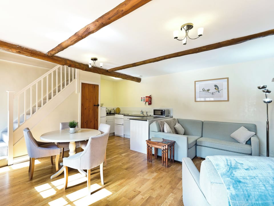 Convenient open-plan designed living space | Wisels Cottage - Knockerdown Cottages, Carsington, near Ashbourne