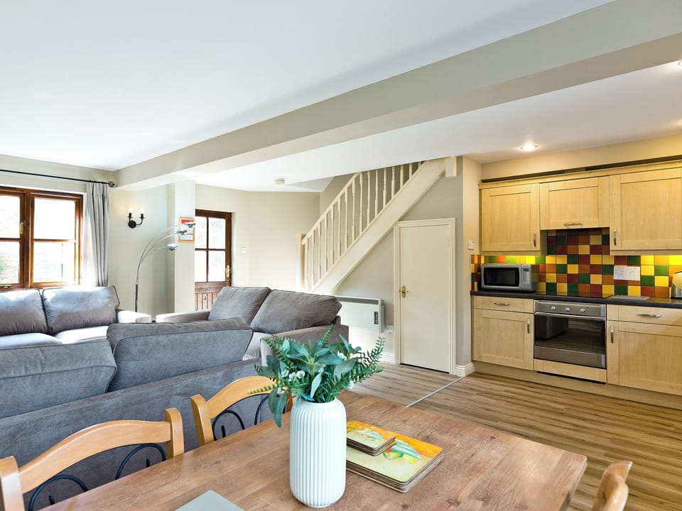 Beautifully presented open plan living space | Dove Cottage - Knockerdown Cottages, Carsington, near Ashbourne