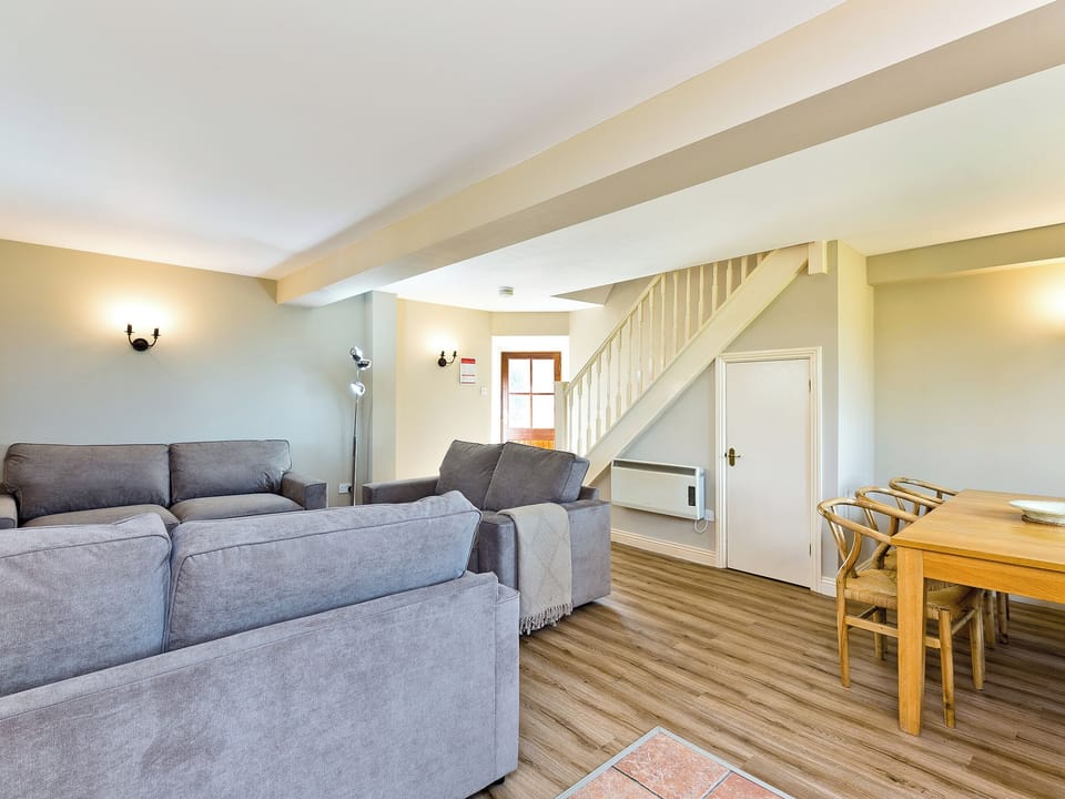 Beautifully designed open plan living space | Edale Cottage - Knockerdown Cottages, Carsington, near Ashbourne