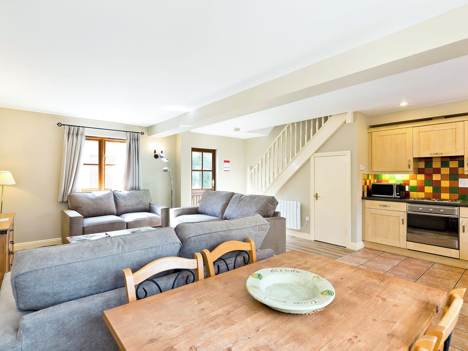 Delightful open plan living space | Callow Cottage - Knockerdown Cottages, Carsington, near Ashbourne