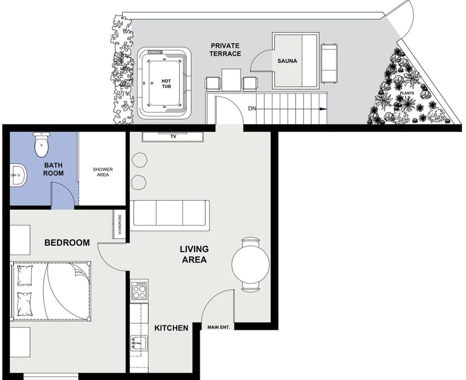 Floor plan | Henry&rsquo;s Haunt - Harthill Hall, Alport, near Bakewell