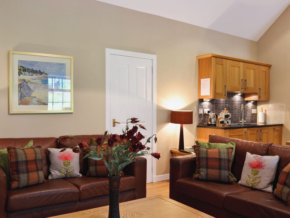 Open plan living/dining room/kitchen | Home Farm - Byre Cottage, Glendaruel