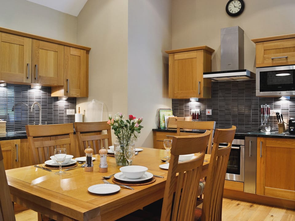 Open plan living/dining room/kitchen | Home Farm - Byre Cottage, Glendaruel