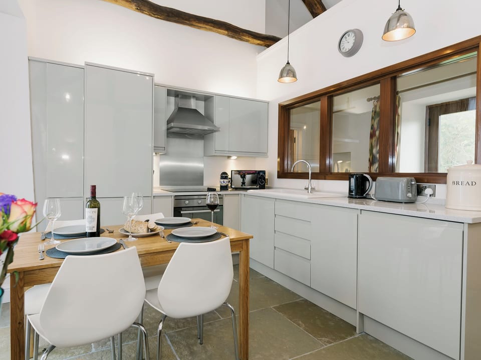 Beautifully presented kitchen/dining area | The Long Barn - Branthwaite Cottages, Branthwaite, near Caldbeck