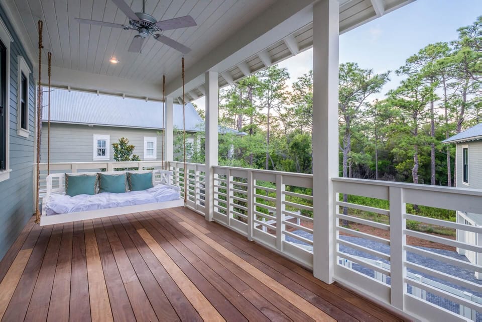 Second Floor: Master Bedroom Balcony