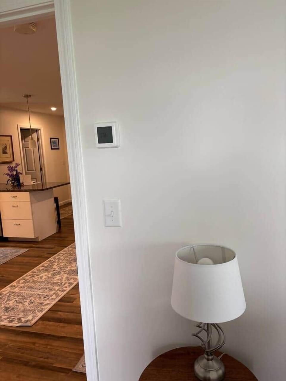 Thermostat in bedroom 1