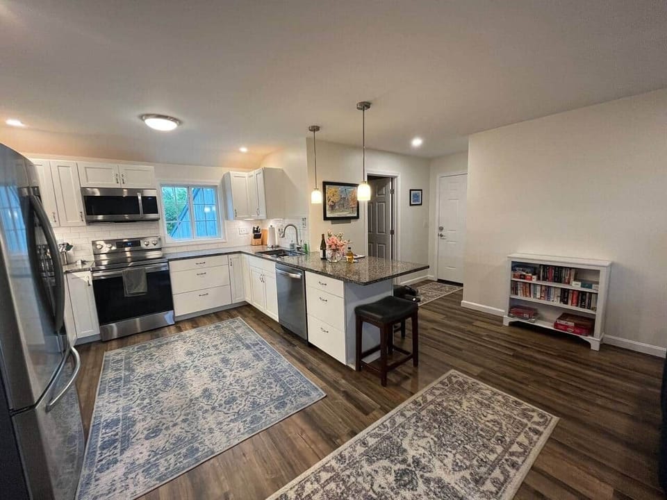Gourmet kitchen attached to Great Room
