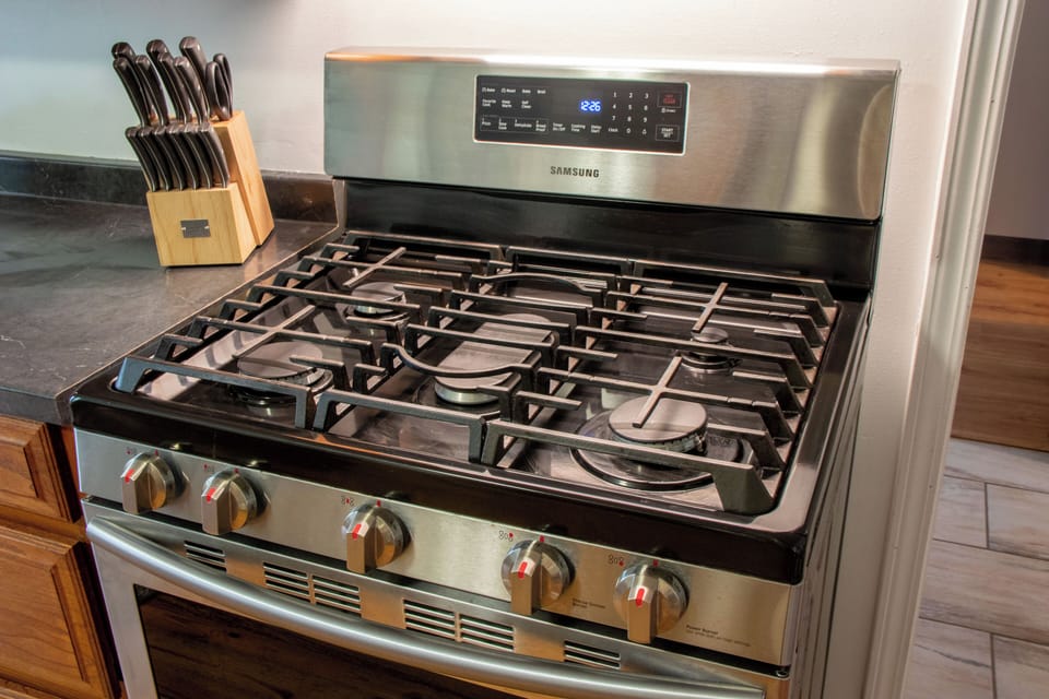 Gas stove and oven