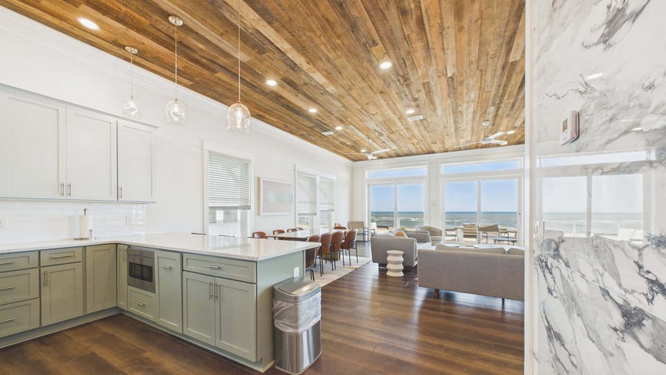 2nd Floor: Walk into your open concept living and kitchen areas