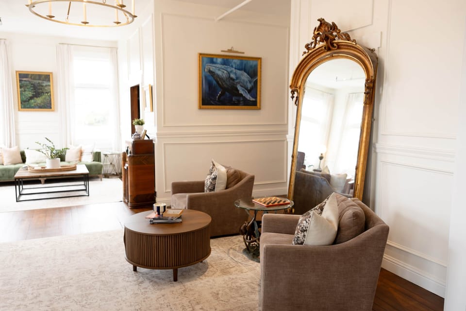 Lobby at The Grey Whale Inn