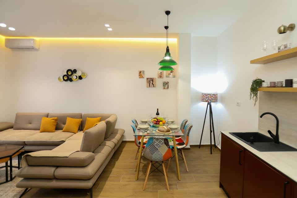 Living and dining room