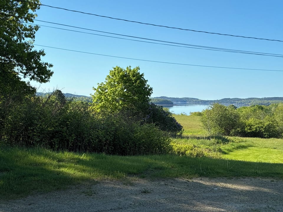 View from front of property across road