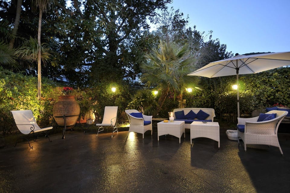 Furniture, Outdoor Furniture, Resort, Chair, Eco Hotel, Shade, Garden, Landscaping, Landscape Lighting, Yard