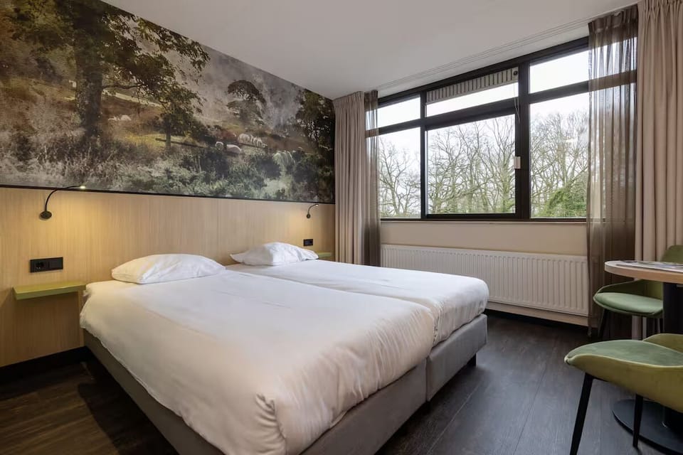 Arrive, drop your bags, and relax in a tidy, modern room.