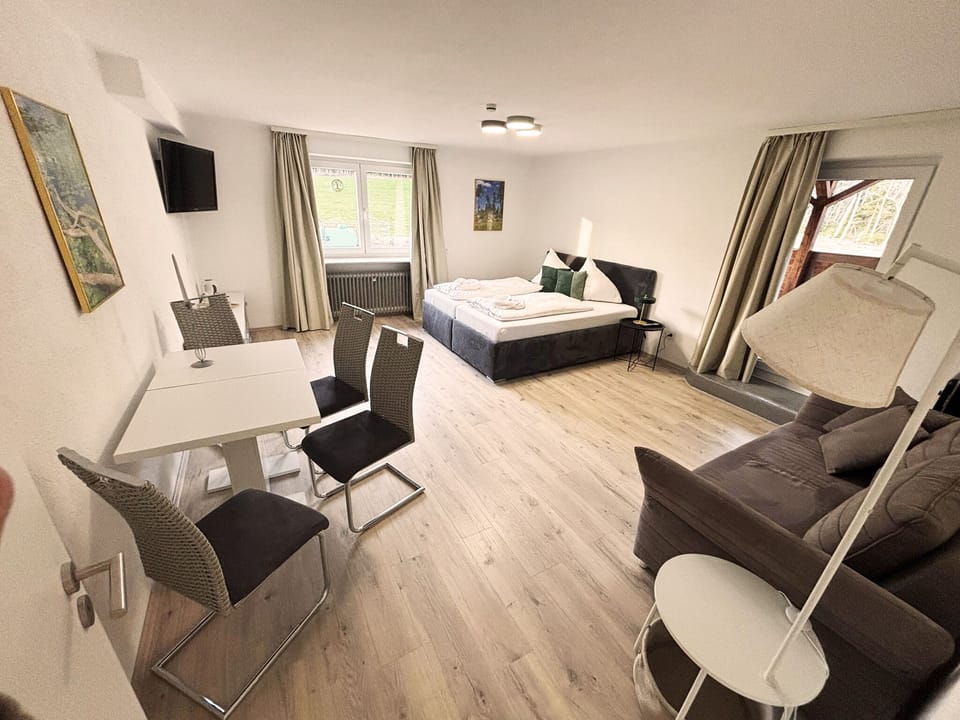 Deluxe Apartment, Resort View | In-room safe, blackout drapes, iron/ironing board (on request)