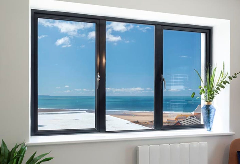 Sea views at Reefside, Devon