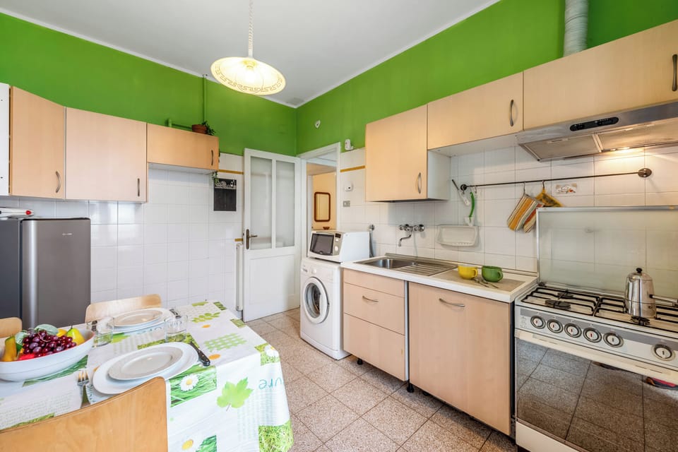 Kitchen and dining area