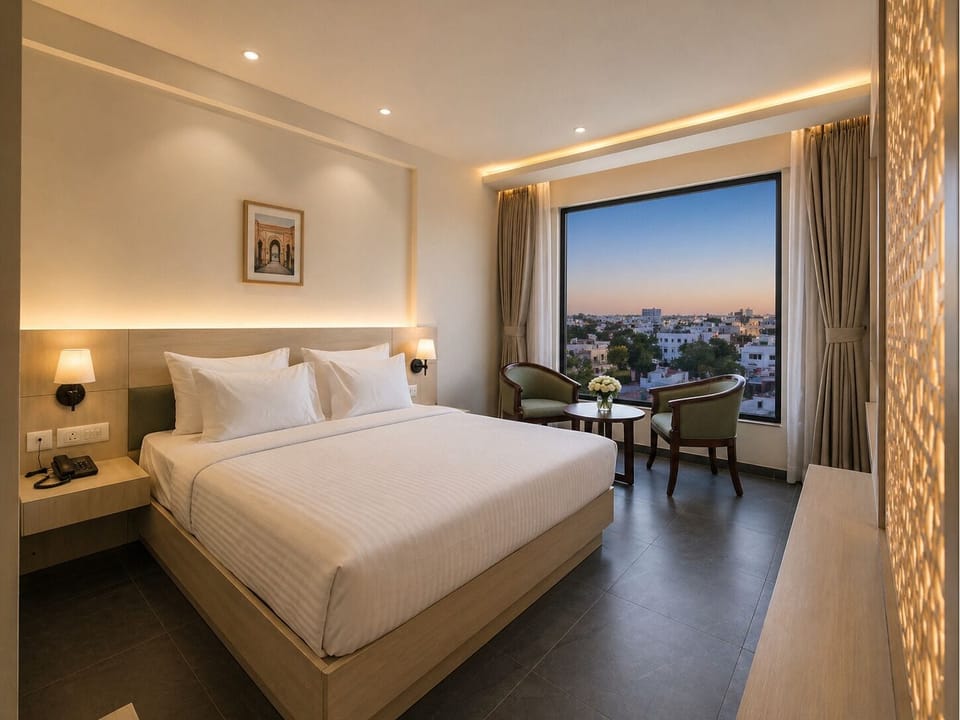 Superior Double Room, City View | View from room