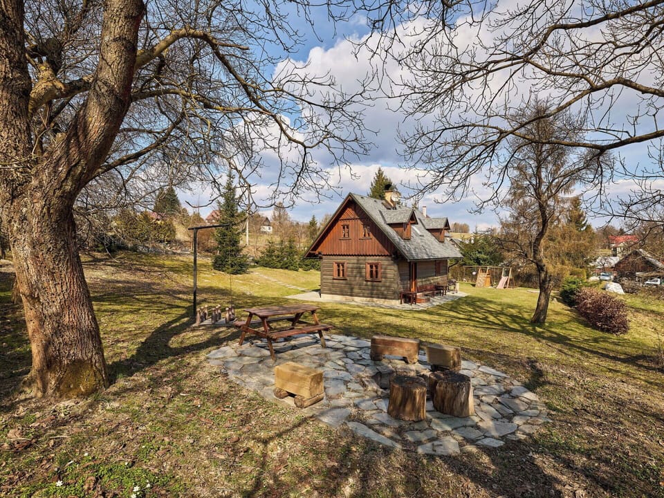 Tree, Building, House, Wood, Home, Cottage, Roof, Landscape, Rural Area