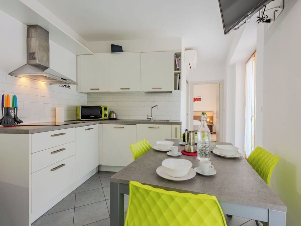Interior Design, Kitchen, Flooring, Countertop, Ceiling, Floor, Furniture, Room, Home, Major Appliance