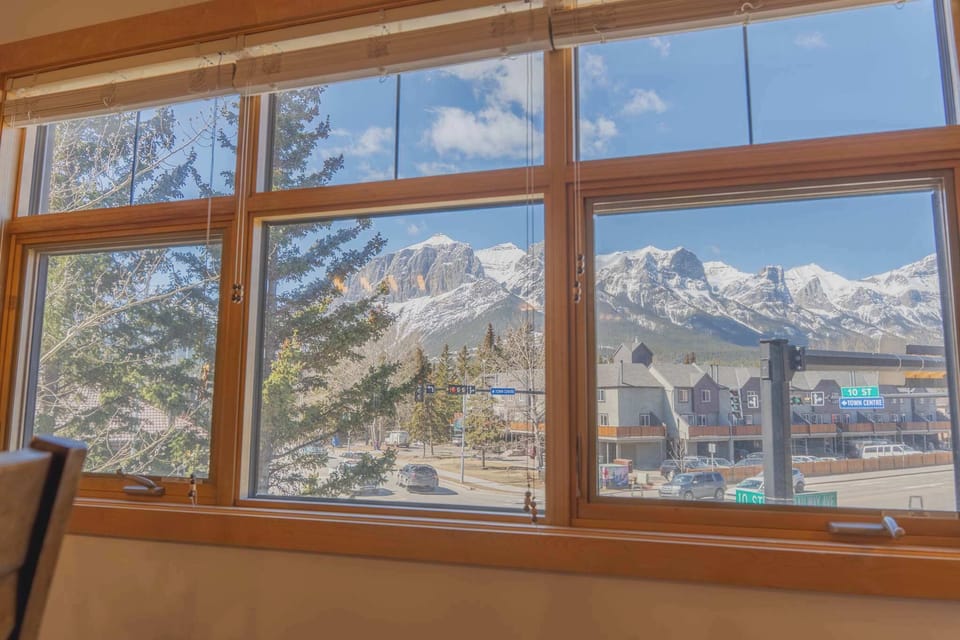 Stunning views from dining/living room windows