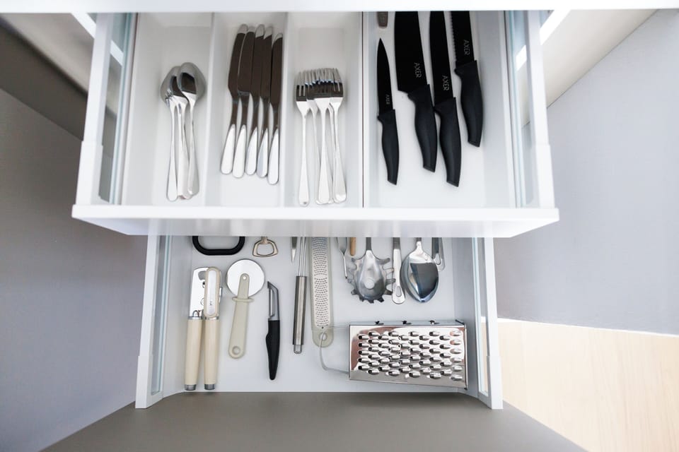 Luxury Apartment, Balcony, City View | Private kitchen | Espresso maker, coffee/tea maker, toaster, rice cooker