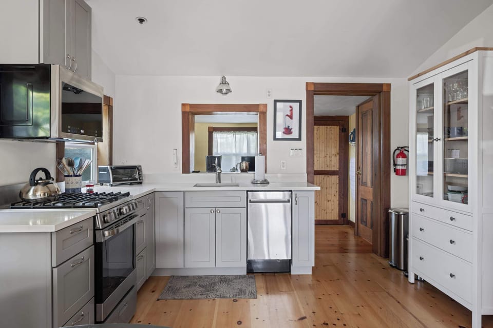 Our recently reimagined chef’s kitchen, where sleek, modern design meets intuitive functionality.