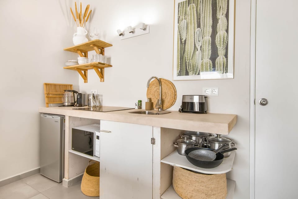 De Vos Apartments Studio Ariba |Keuken| in Jan Thiel