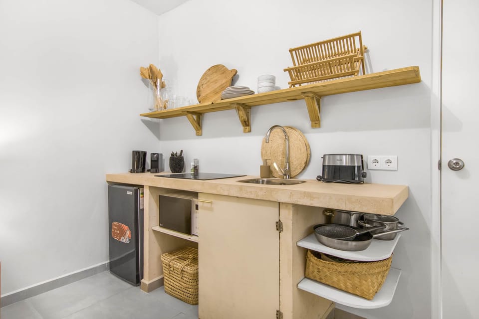 De Vos Apartments Studio Mei Mei |Keuken| in Jan Thiel