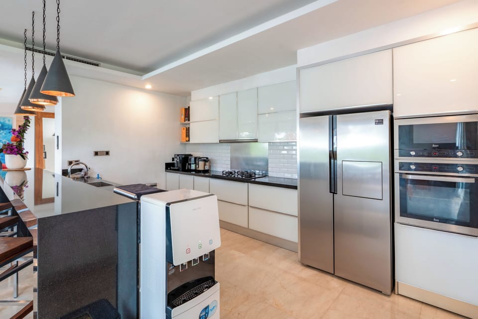 Villa, Balcony, Courtyard View | Private kitchen | Toaster
