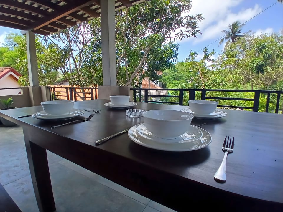 Outdoor dining