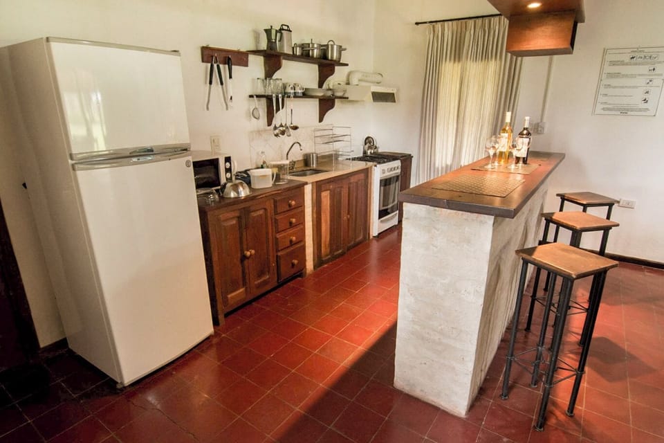 Classic Bungalow, Garden View | Private kitchen | Fridge, microwave, stovetop, cookware/dishes/utensils